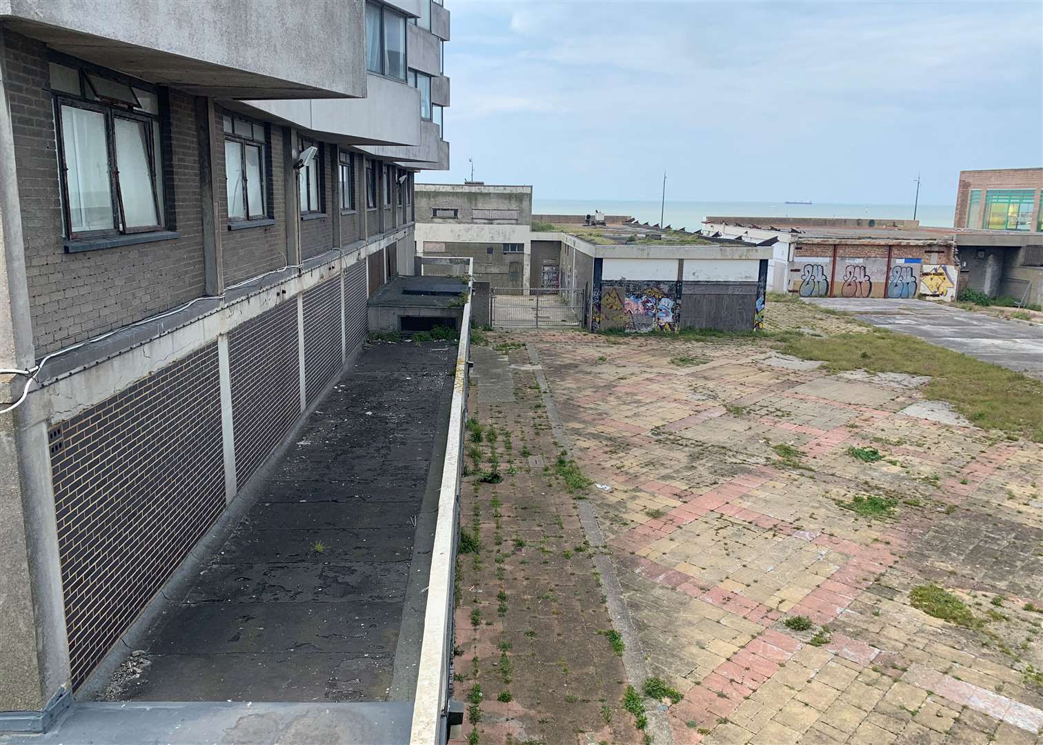 Arlington Arcade in Margate is abandoned and empty today