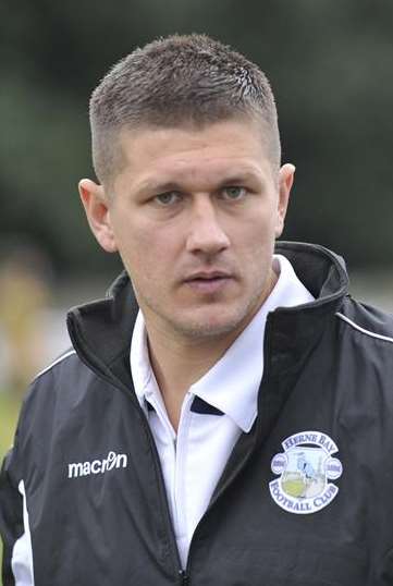 Herne Bay manager Sam Denly