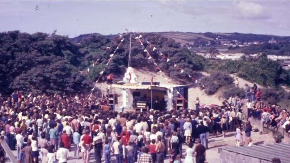 Even the earliest Radio 1 shows pulled in big crowds. Picture Tony Miles/Smiley Miley