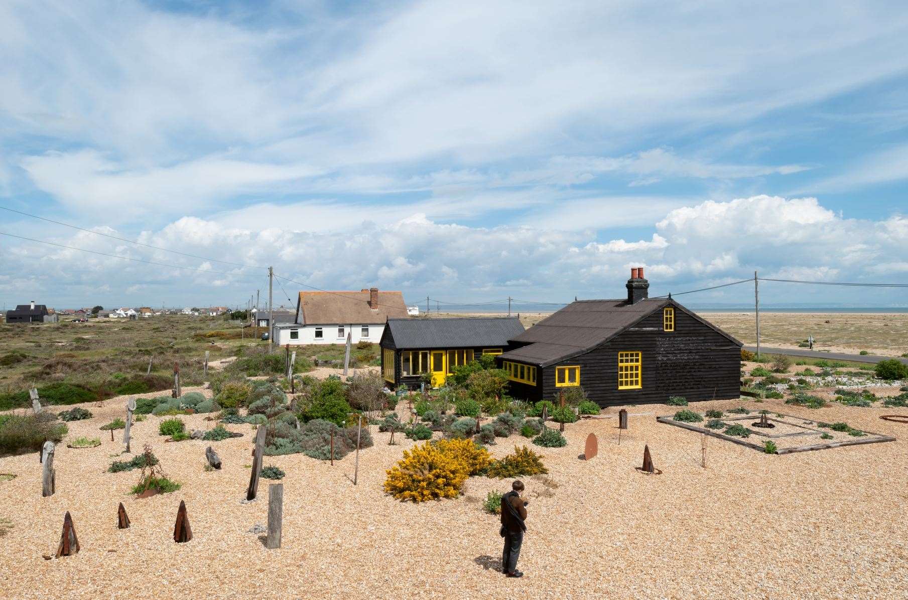 Prospect Cottage - from above. Picture: Gilbert McGarragher