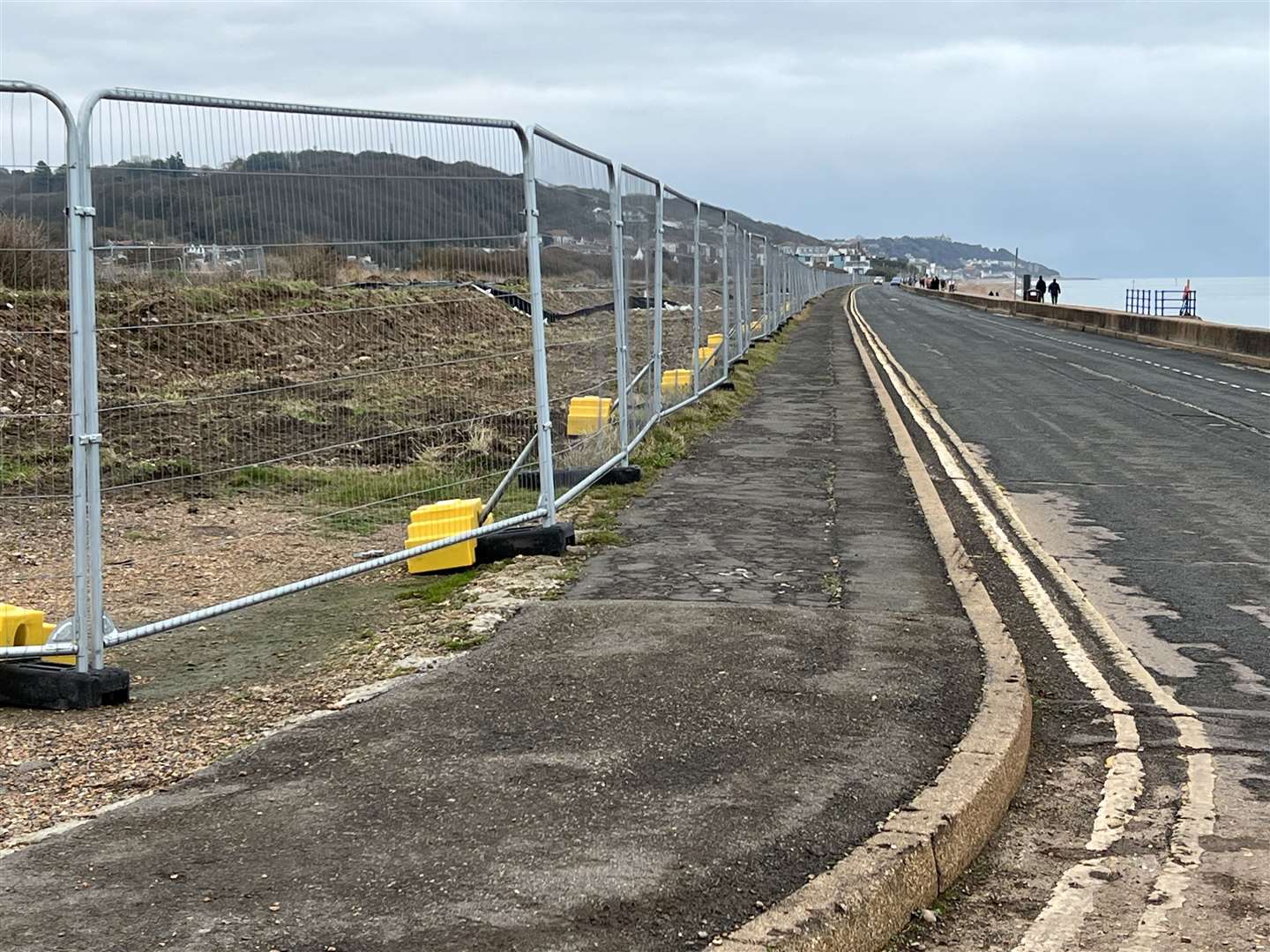 The land at Princes Parade will be development with new homes, a leisure centre and coastal park. Picture: Barry Goodwin