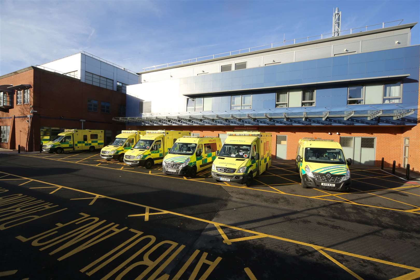 Covid patient numbers have risen at Medway Maritime Hospital, piling more pressure onto staff during an unprecedented A&E crisis. Stock image.