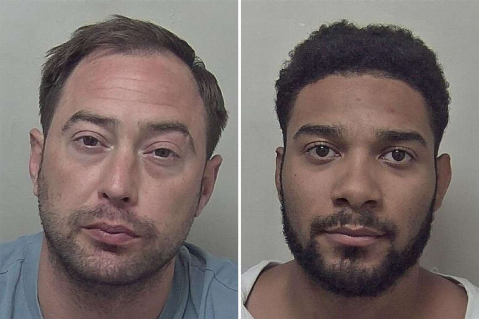 Lee Walker, 35, and Alex Vassallo, 28, have been jailed. Picture: Kent Police