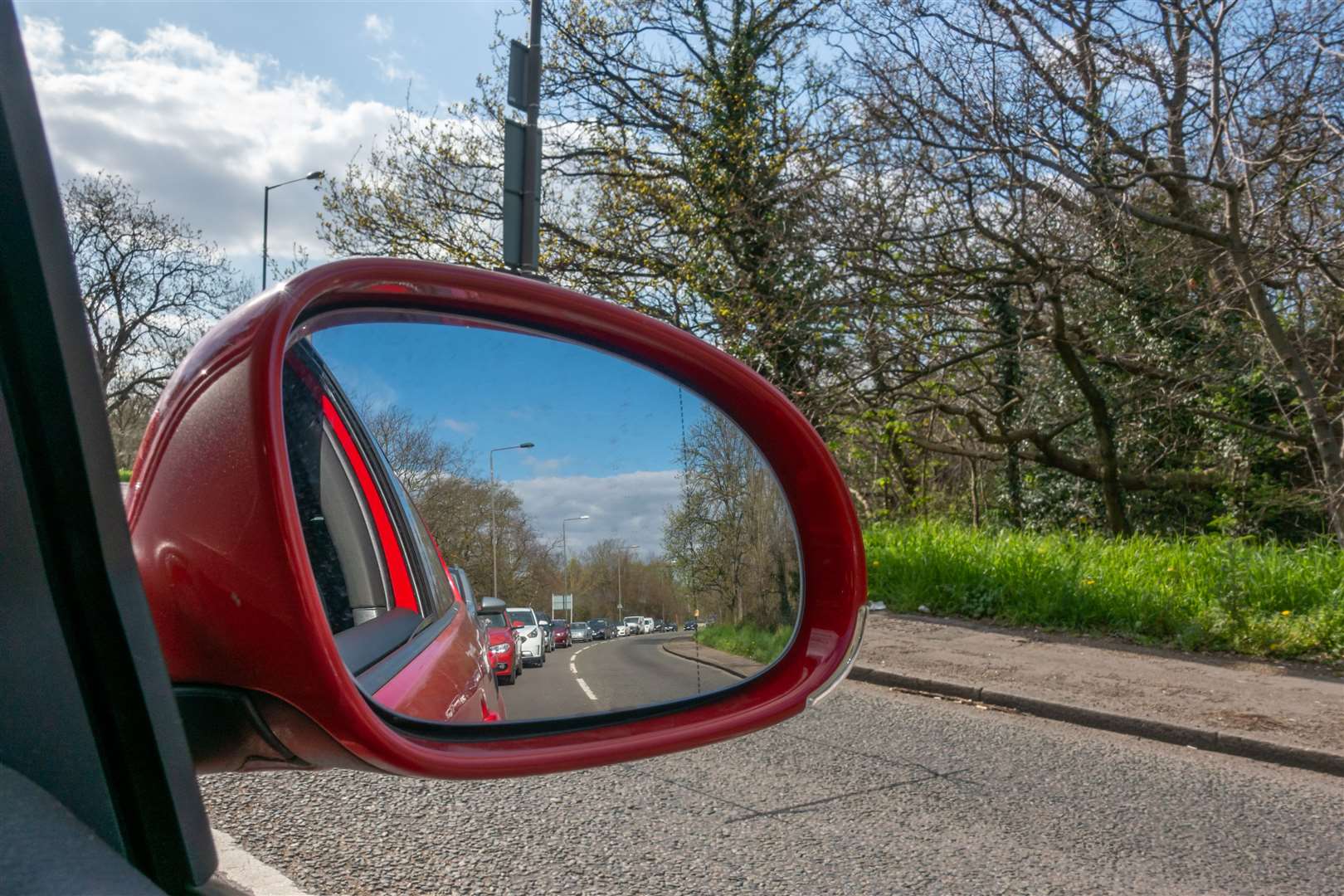 The crash between a car and a van occurred earlier this morning. Stock photo