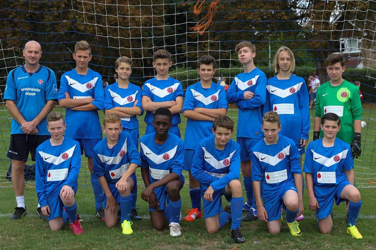 Hempstead Valley Colts opened their season with a 1-1 draw against Milton & Fulston Picture: Rebecca Clarke