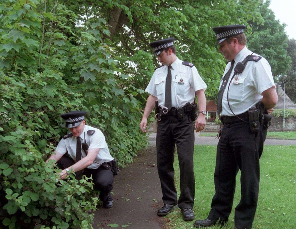 Police searching for clues after the disappearance of Debbie Griggs in deal.