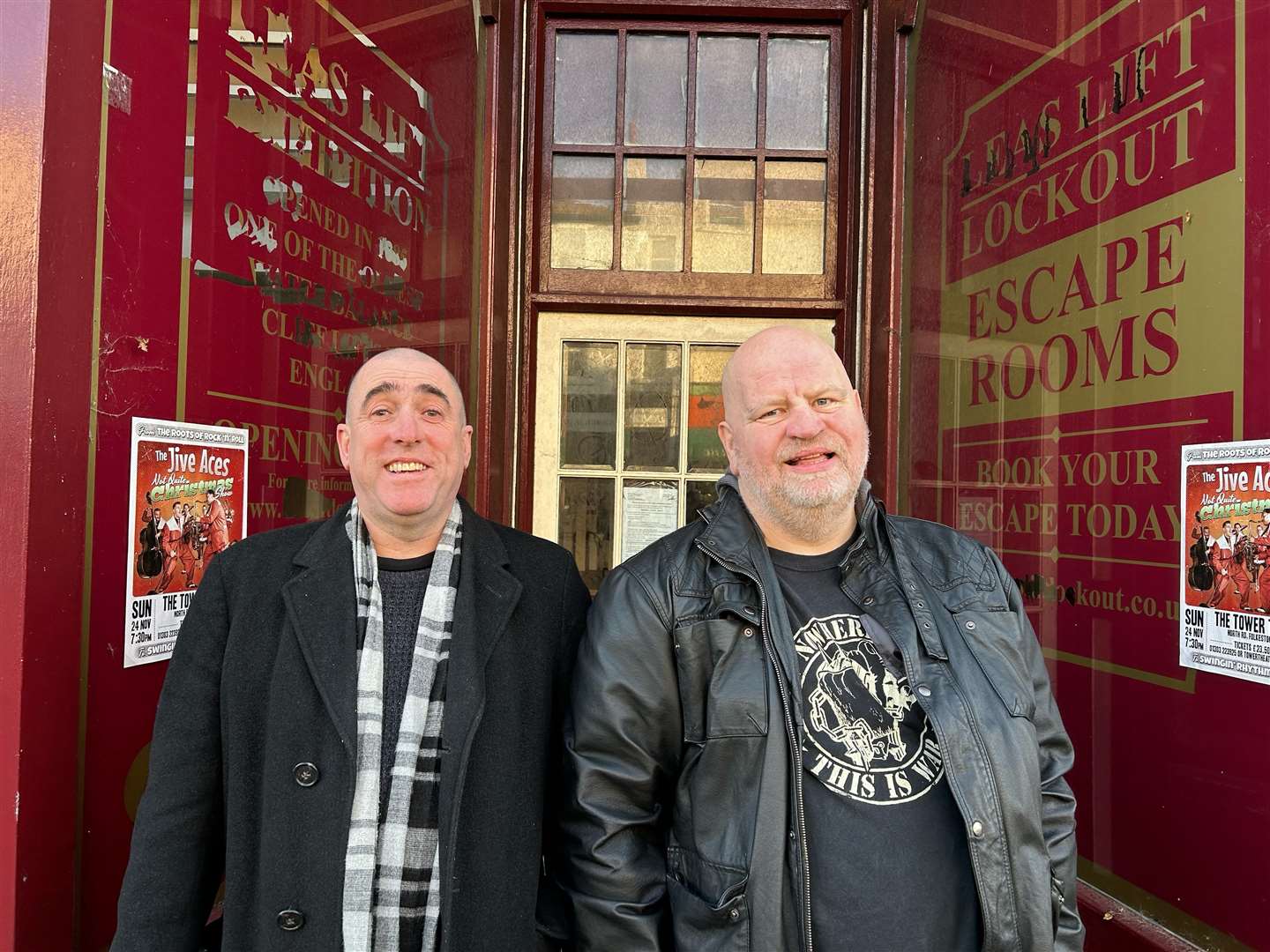 John Biggs and Simon Lock want to help 'revive' the music scene in Folkestone