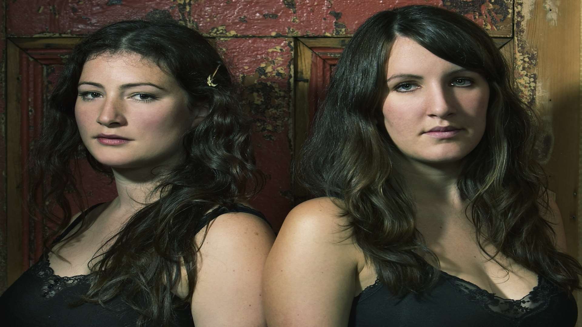 Rachel, left, and Becky Unthank