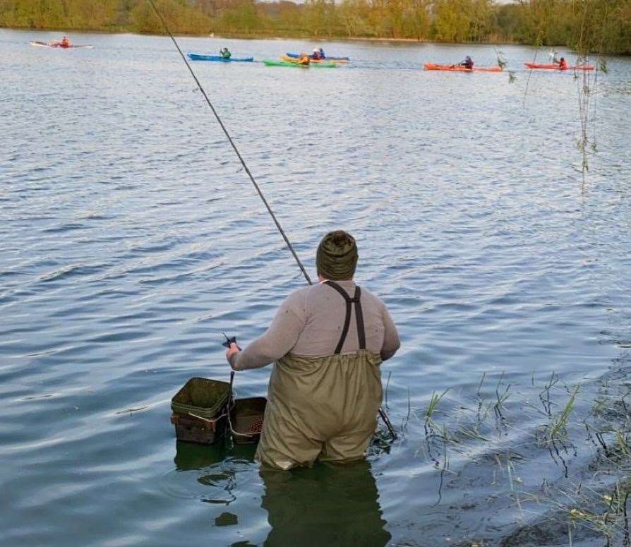 The dad-of-two was a keen fisherman