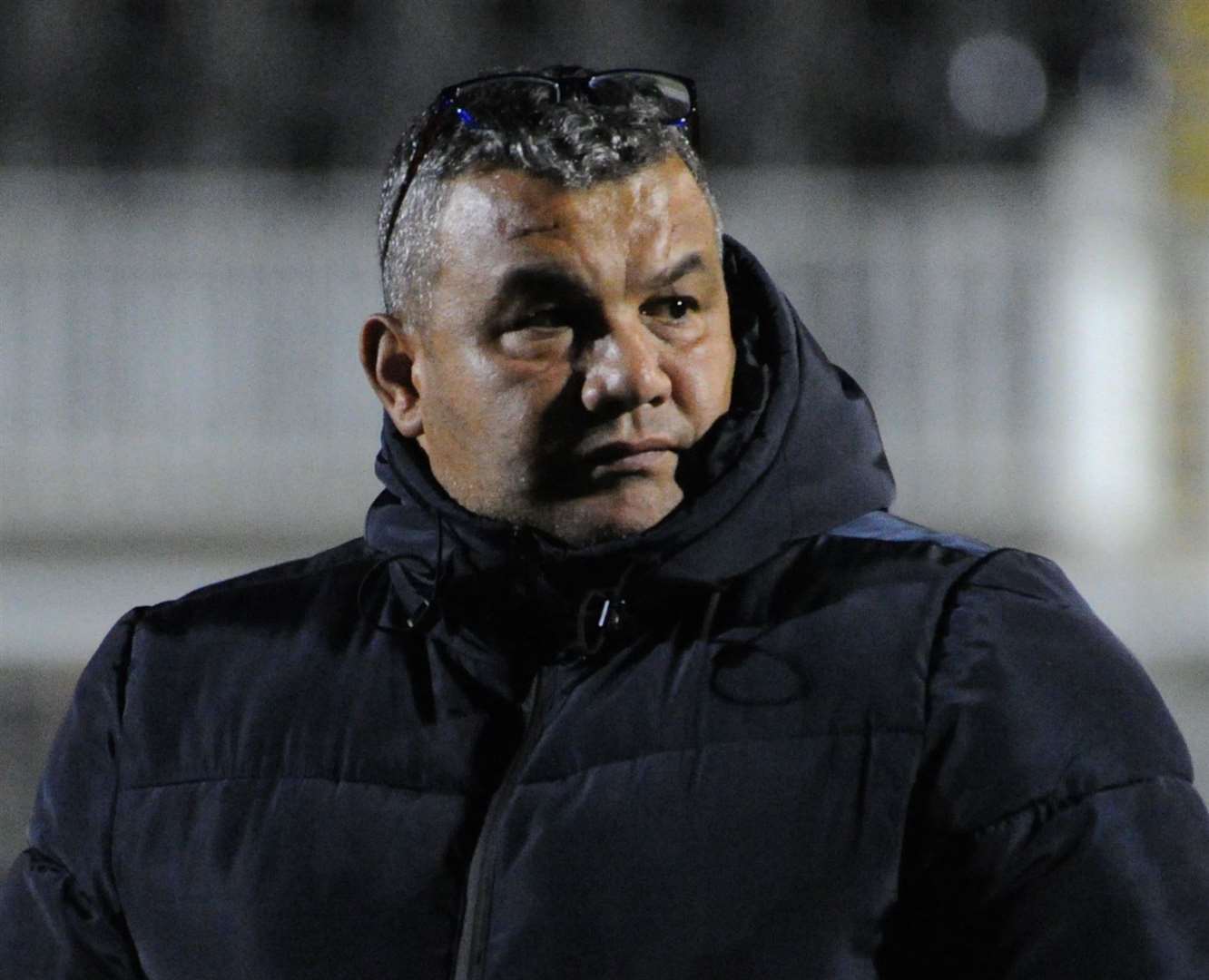 Maidstone United manager Hakan Hayrettin Picture: Steve Terrell