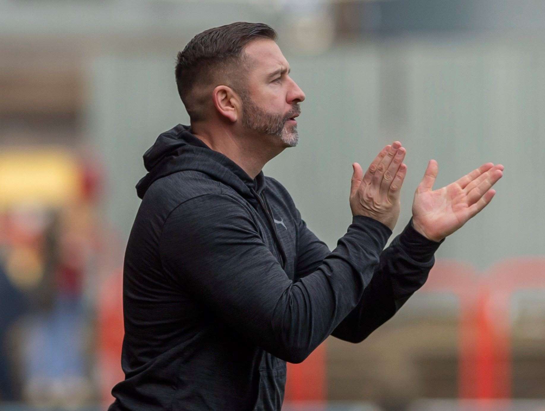 Sittingbourne manager Ryan Maxwell. Picture: Ian Scammell