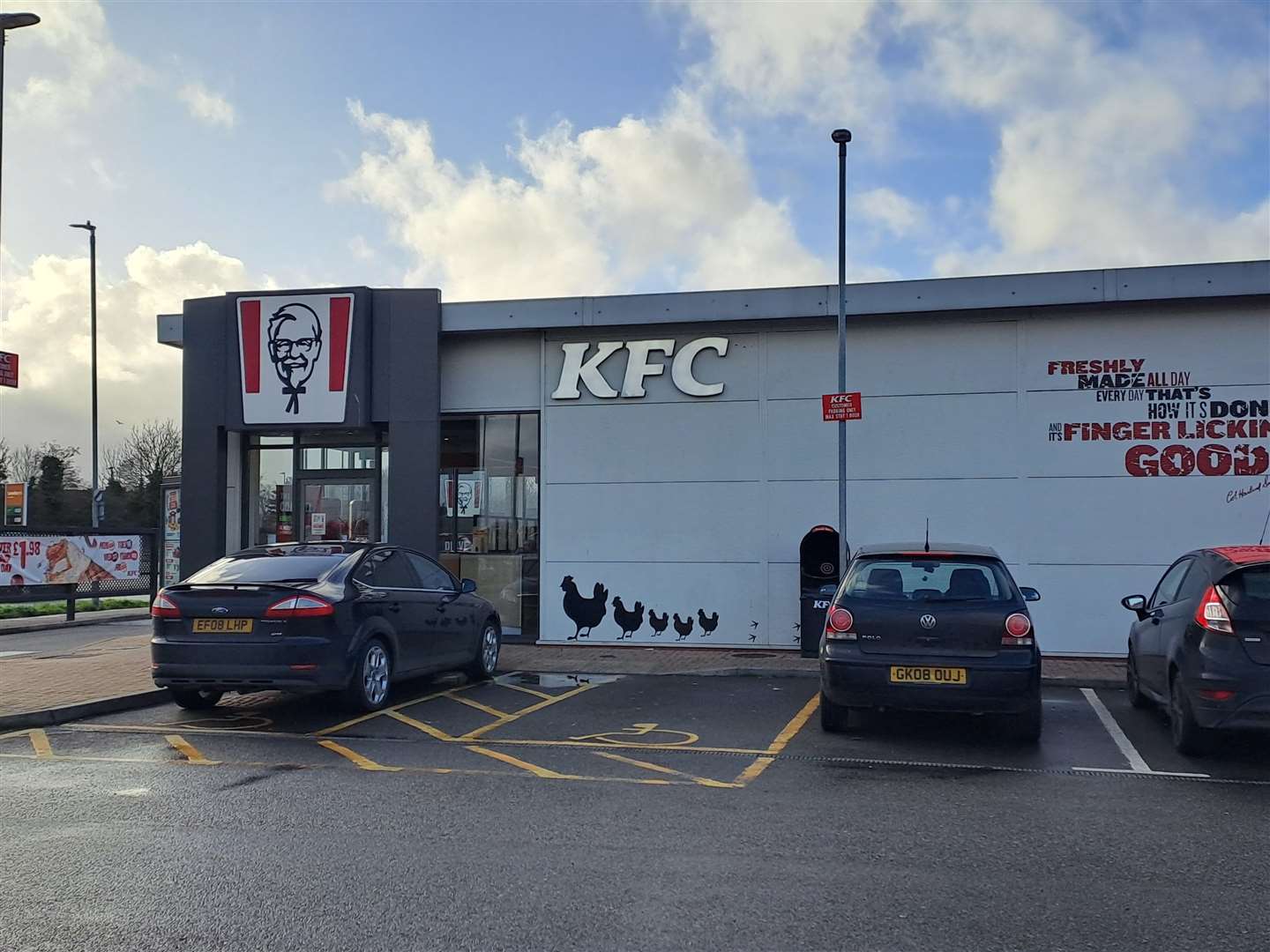 Customers say the KFC drive-thru in Chestfield, near Whitstable, regularly shuts its doors early to eat-in trade