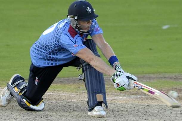 Sam Billings smashed 61 off 35 balls for Kent against Gloucestershire. Picture: Barry Goodwin