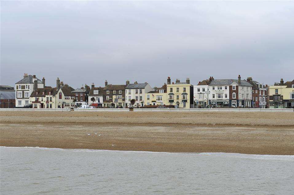 Deal seafront