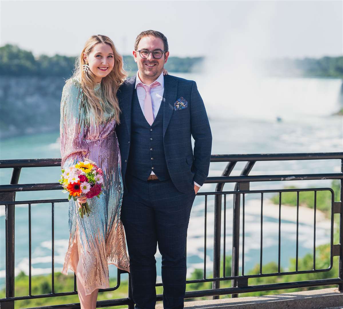 Becca and Lewis' wedding cost just £500. Picture: Josh Bellingham Photography