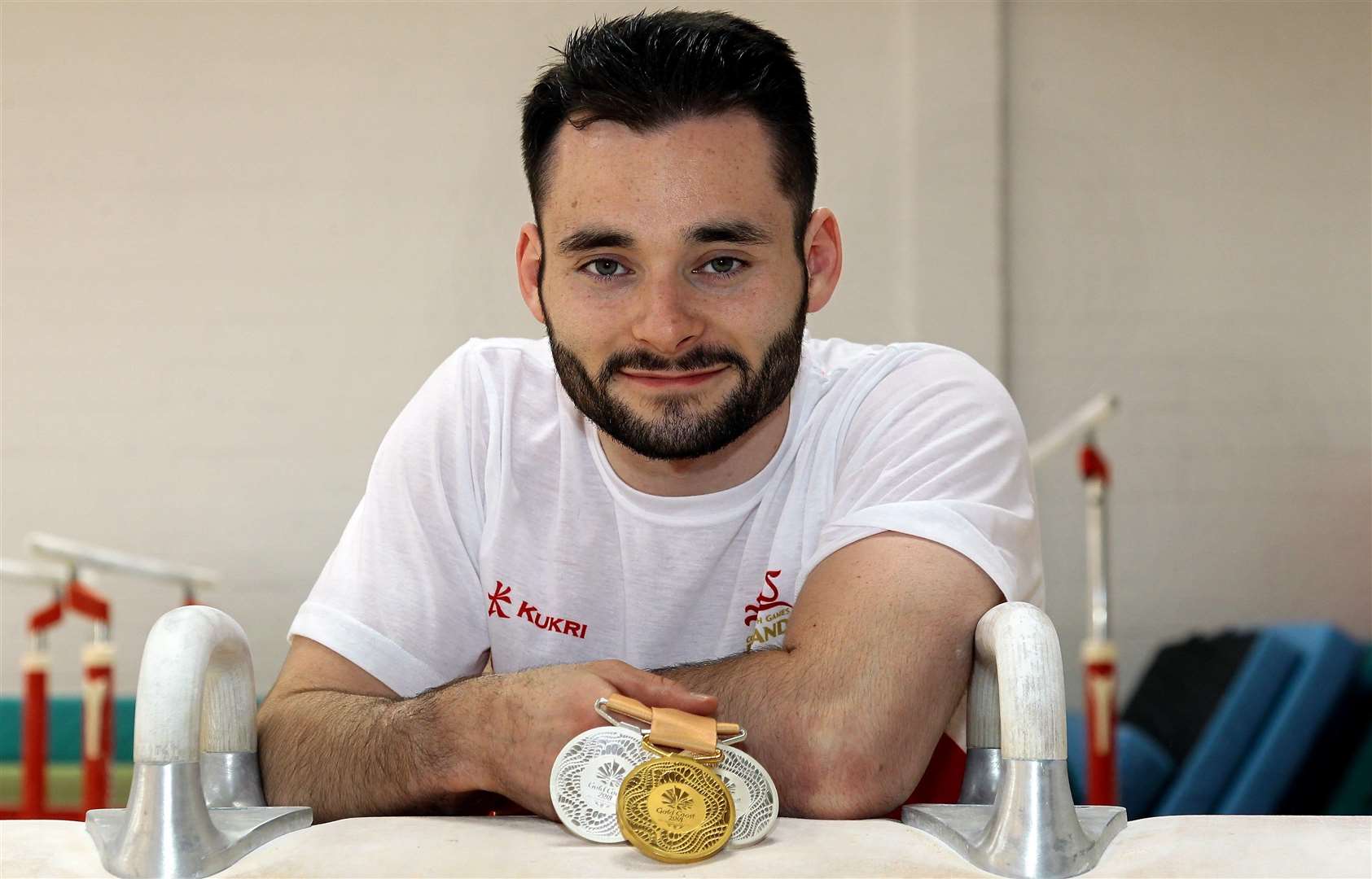 Pegasus gymnast James Hall is in the GB squad for the World Championships Picture: Sean Aidan