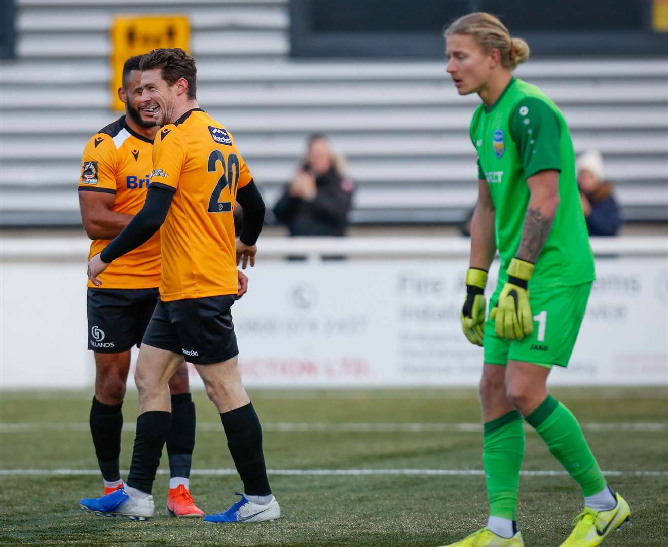 Matt McClure scored 10 goals for Maidstone United Picture: Matthew Walker