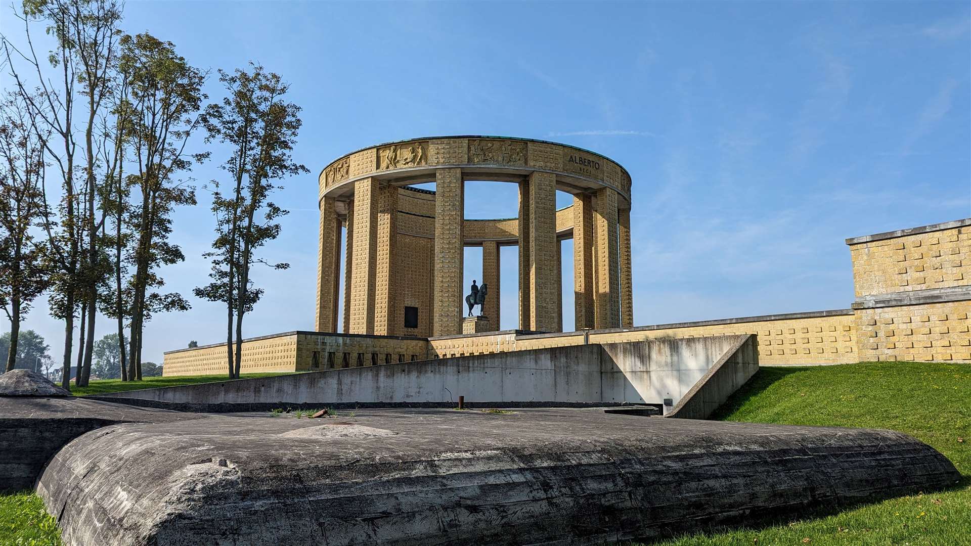 The Westfront Nieuwpoort museum and memorial to the fallen Belgian soldiers of the First World War