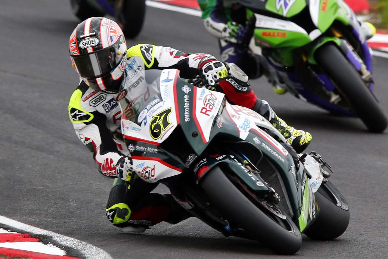 British Superbike Championship leader Shane Byrne Picture: PSP Images, 2014.