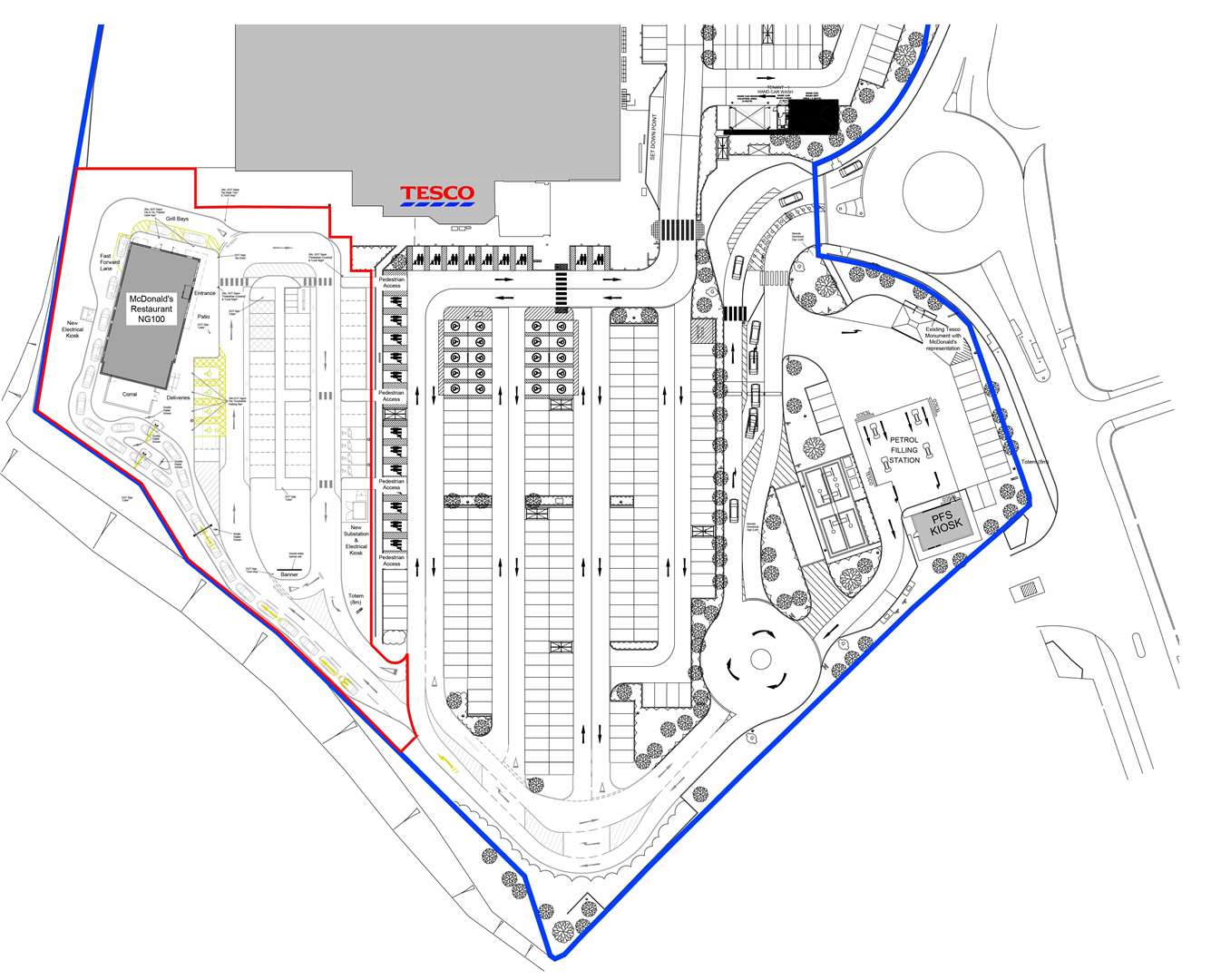 What the new McDonald's site in Manston Road, Ramsgate, could look like. Picture: McDonald's