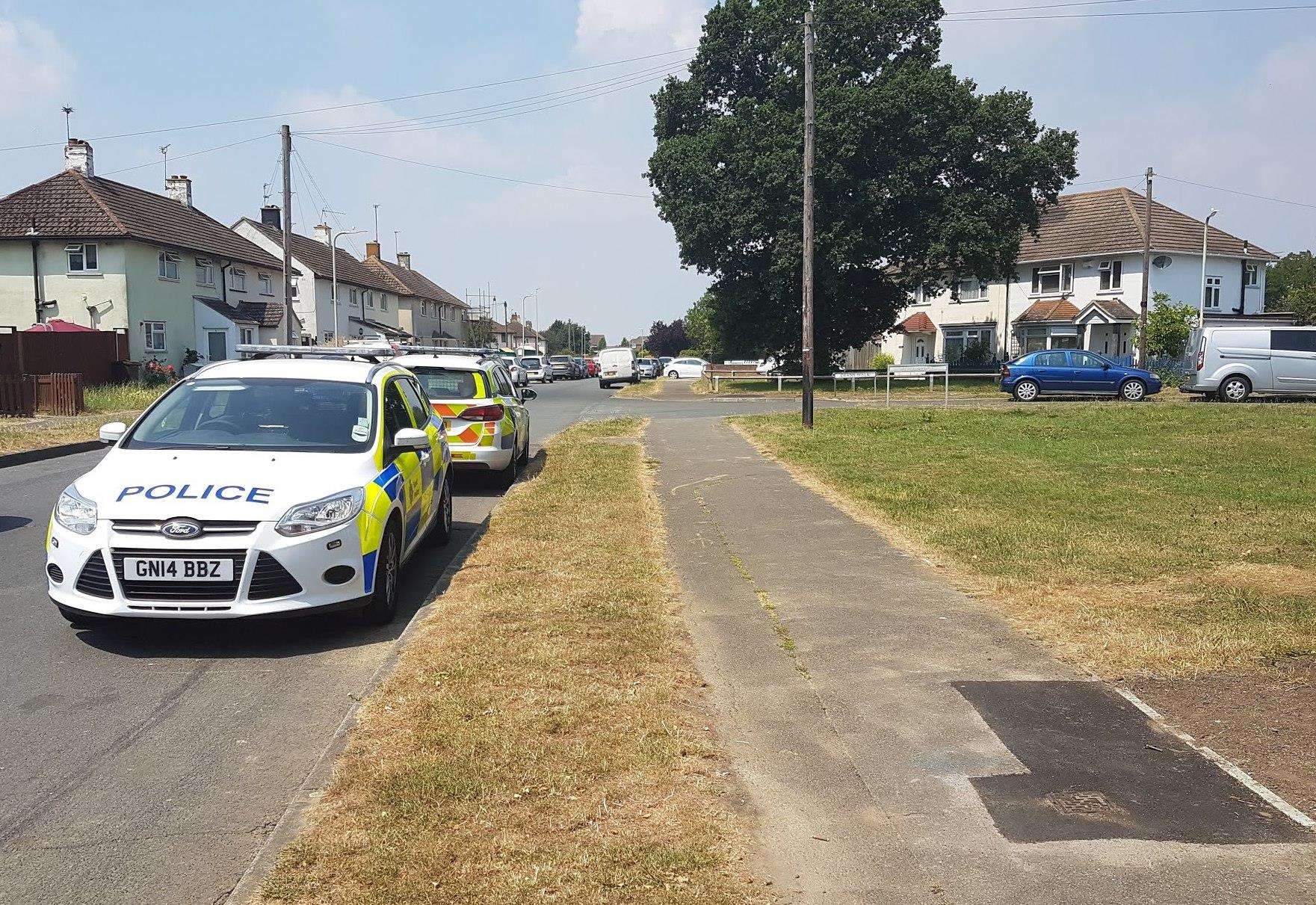 Police were sent to the road