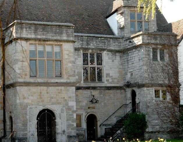 The inquest was held at Archbishop's Palace in Maidstone