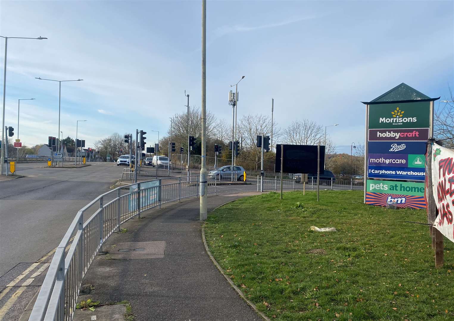 Motorists will be brought off the A2 near the Wincheap retail park