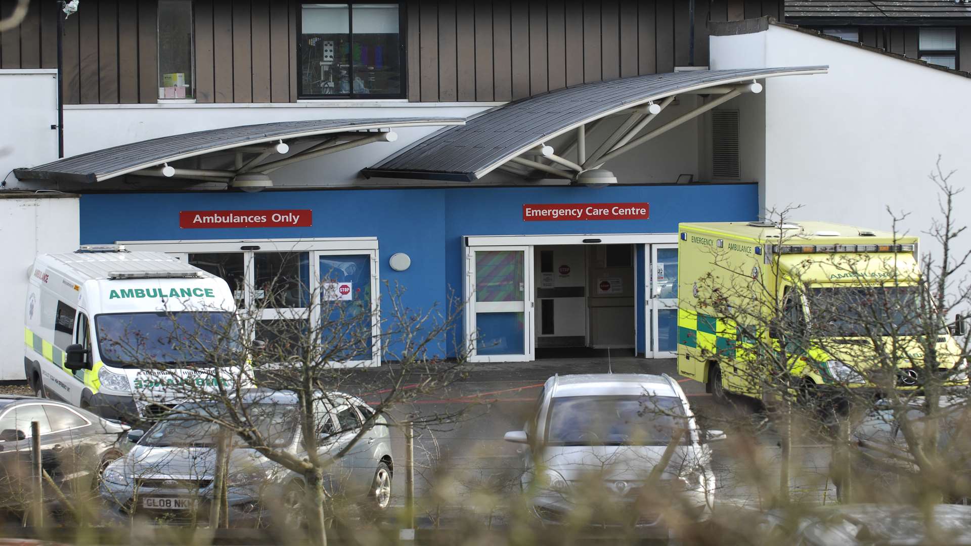 A&E at Maidstone Hospital, Hermitage Lane