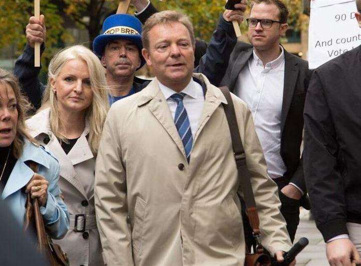 Craig Mackinlay arriving at court at the start of his 10-week election expenses trial (6429337)