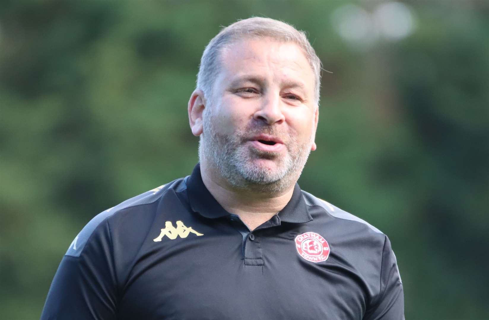 Chatham chairman-manager Kevin Hake. Picture: Max English @max_ePhotos