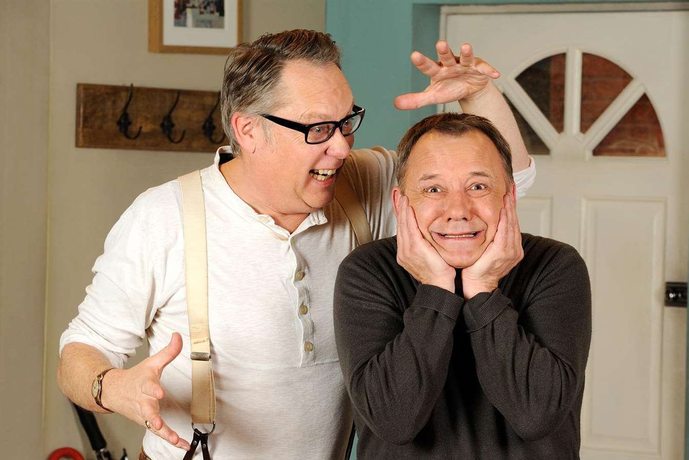 Vic Reeves and Bob Mortimer. Picture: BBC