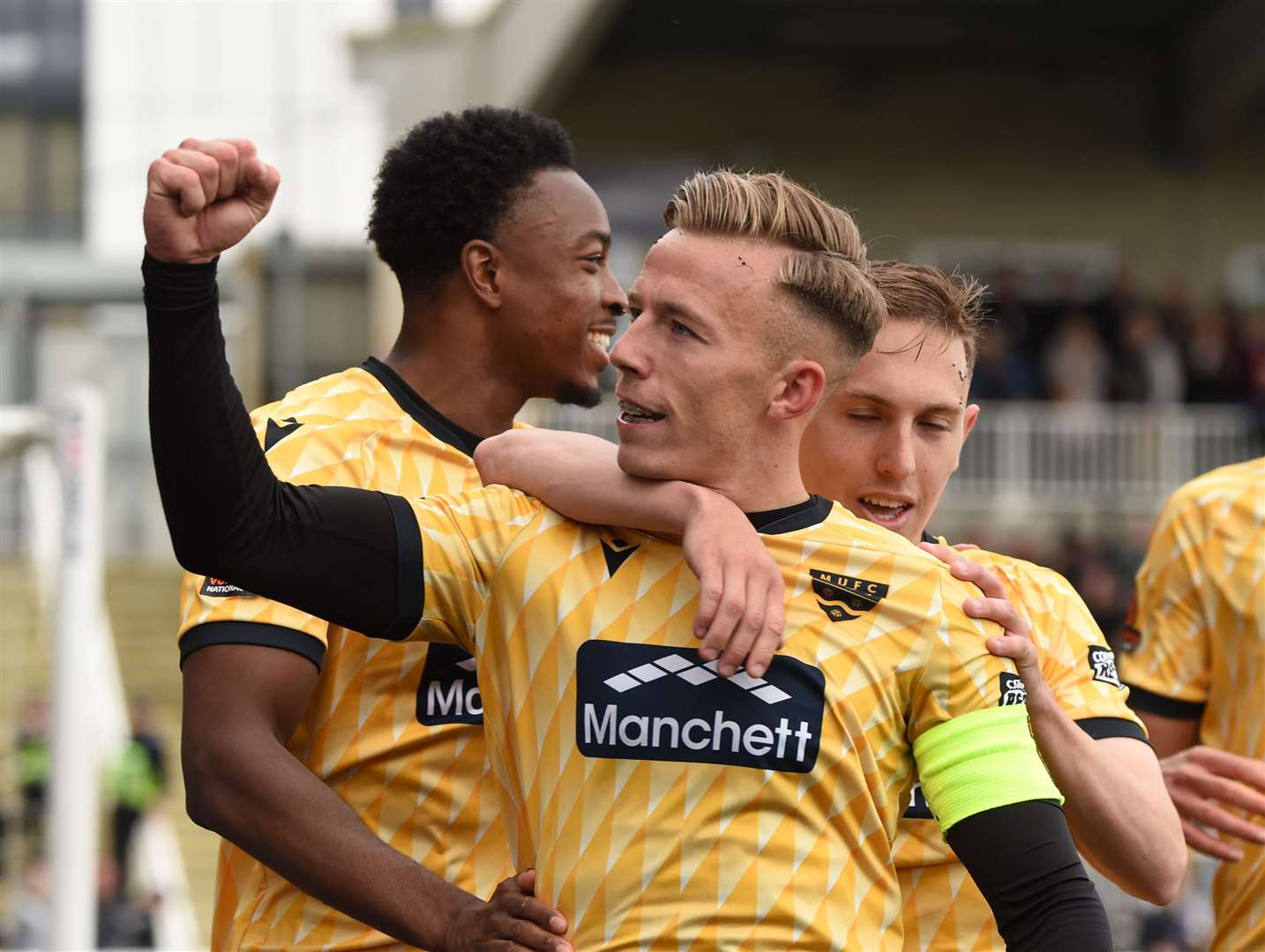 Maidstone United midfielder Sam Corne. Picture: Steve Terrell