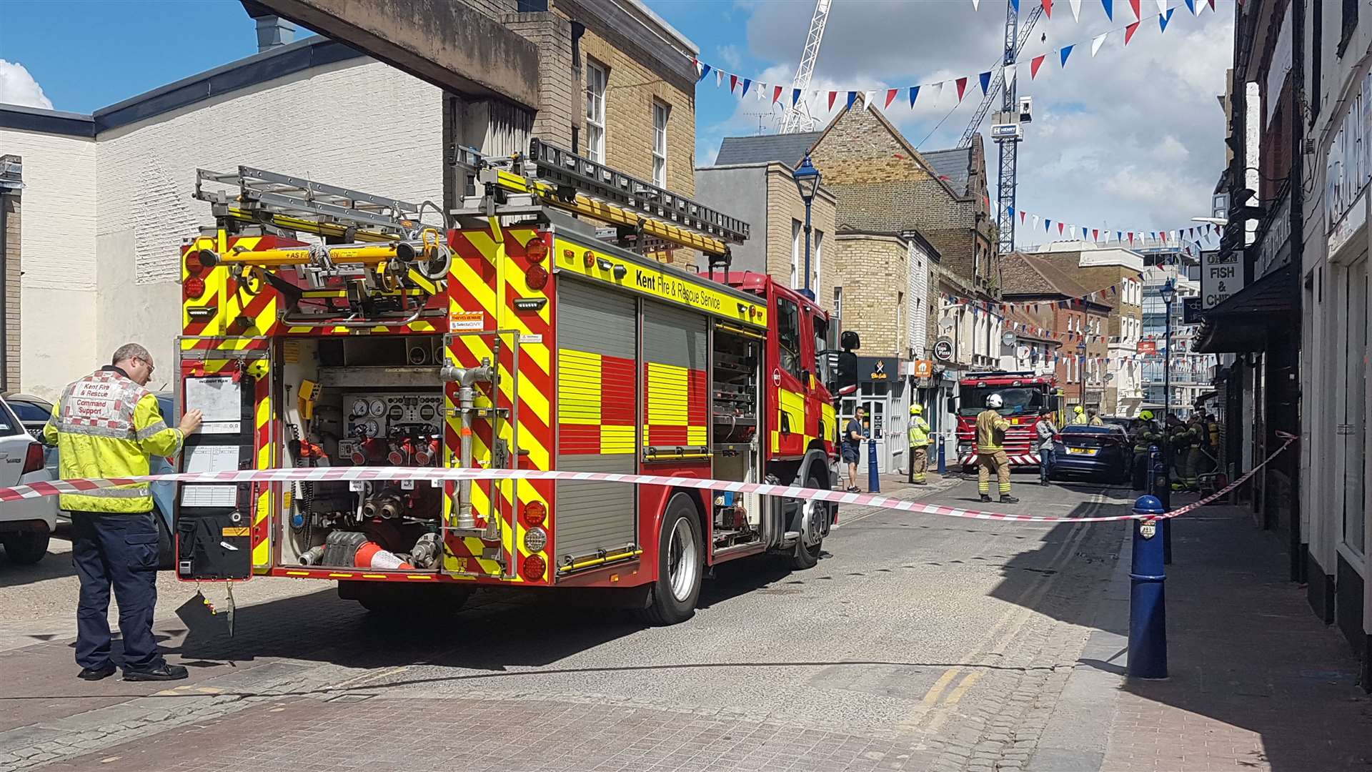 The fire is believed to have started accidentally. Picture: Jason Arthur