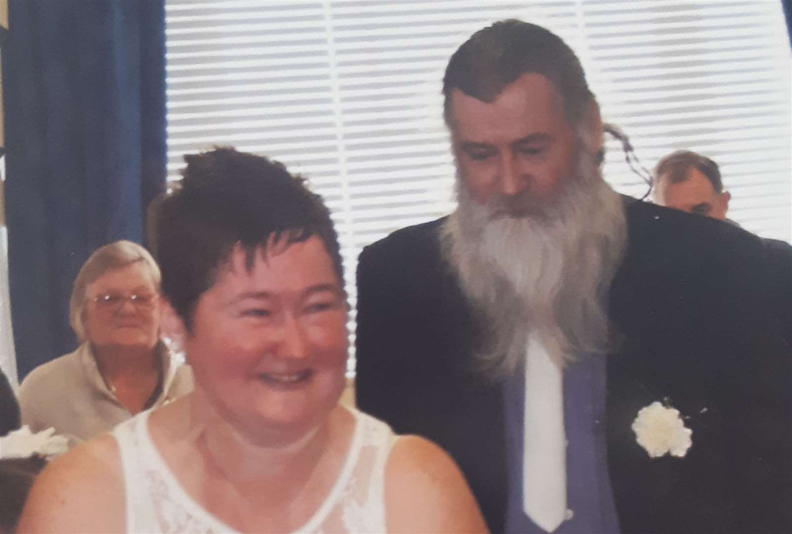 Carole Bryant and Brian Keeling at her wedding (13284790)