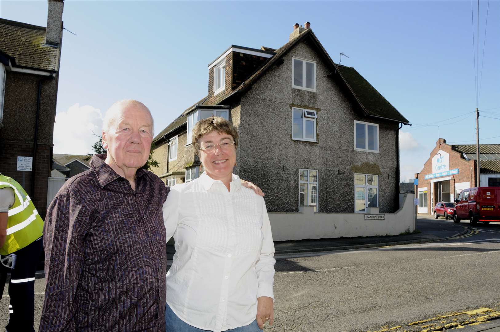 Joss Marsh and Davis Francis at the start of the Kent MOMI journey, before they transformed the Stanhope Road building into the museum