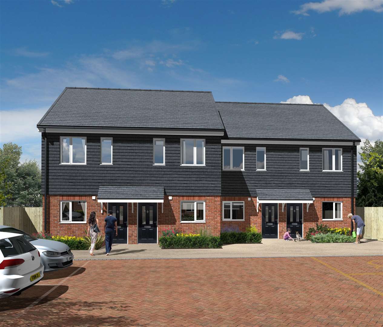 West Kent Housing Association has announced 14 new affordable homes will be built on the site of three former garage blocks