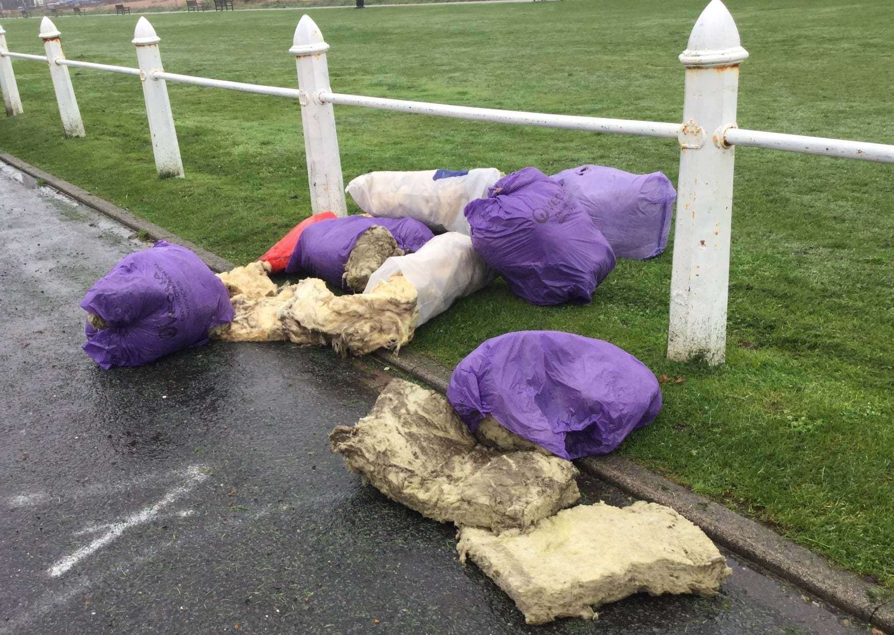 The case was brought by DDC following an investigation into dumped loft insulation material at The Beach in Walmer. Picture: DDC