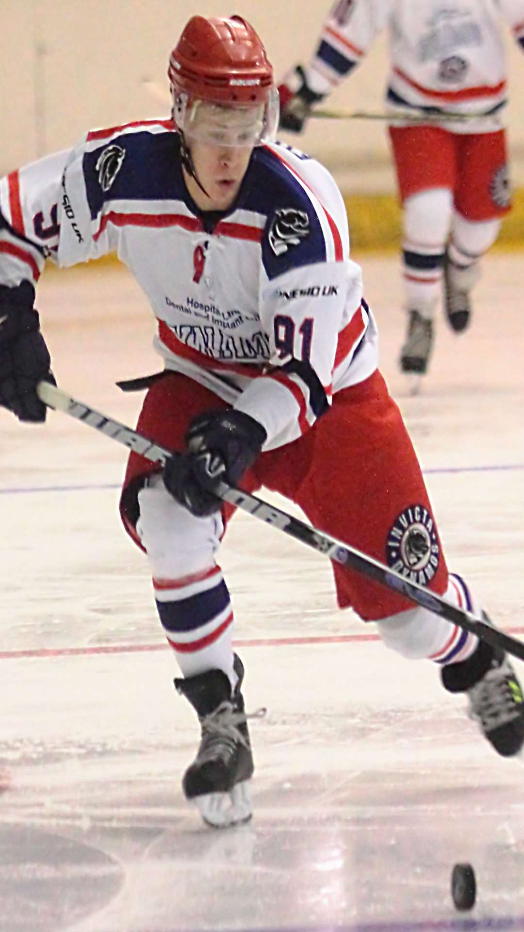 Invicta Dynamos' Callum Fowler scored four goals in the second leg to secure the trophy for his side Picture: David Trevallion