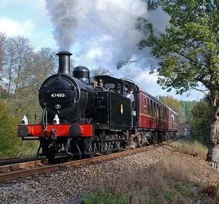 Stock picture from Spa Valley Railway in Tunbridge Wells