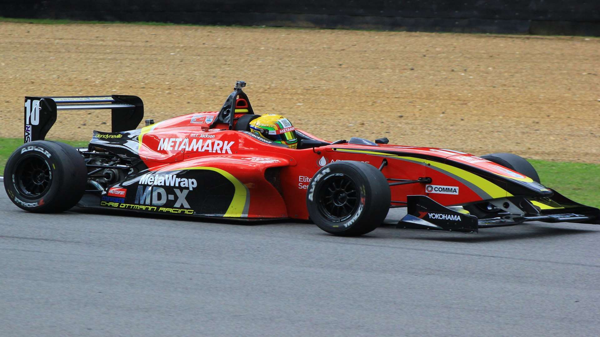 Tom Jackson in action at Brands Hatch. Picture: Joe Wright