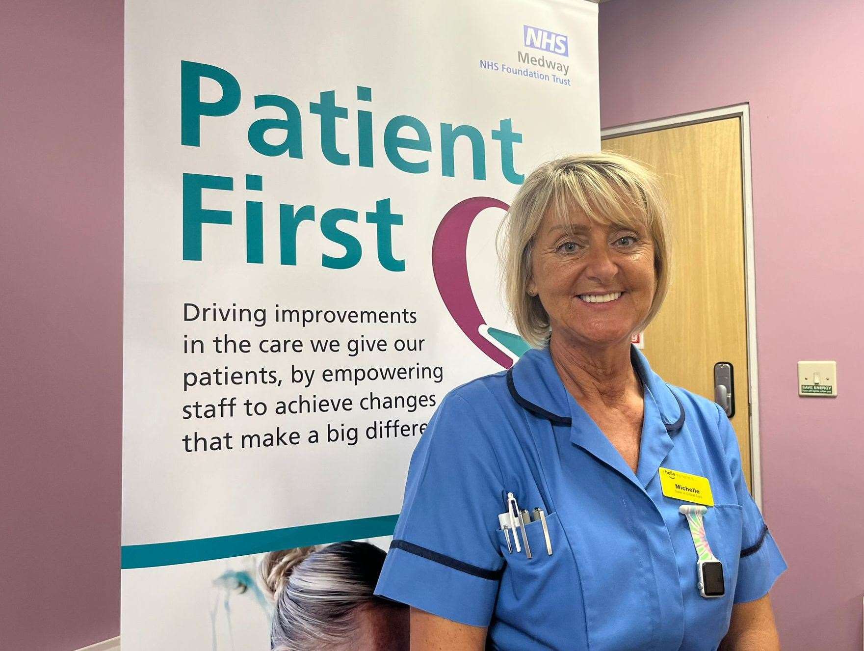 Intensive Care Unit nurse, Michelle Fitzpatrick has been shortlisted for the Hospital Hero award