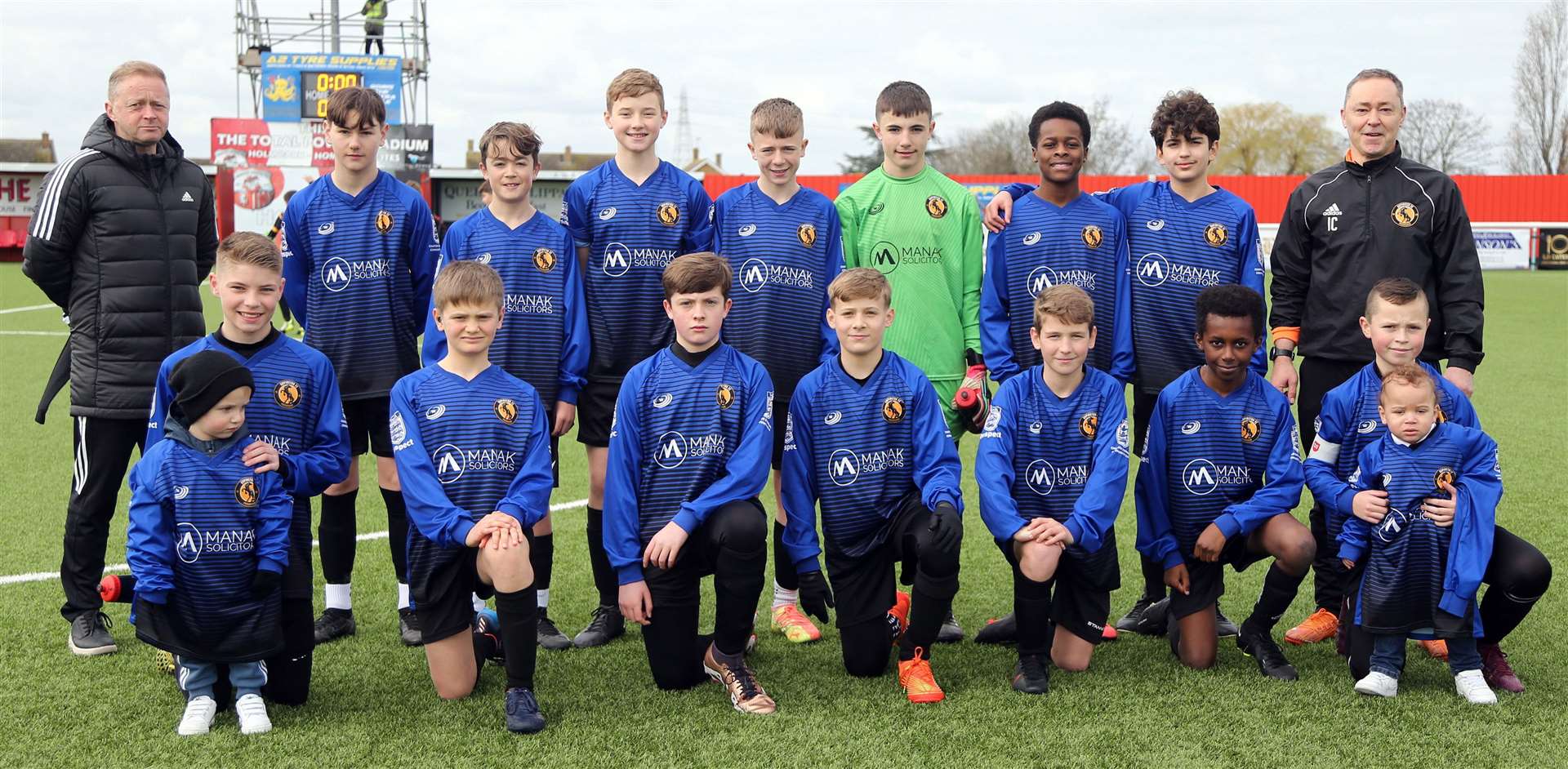 Orpington under-13s - beaten 4-3 after extra-time by Folkestone Invicta. Picture: PSP Images