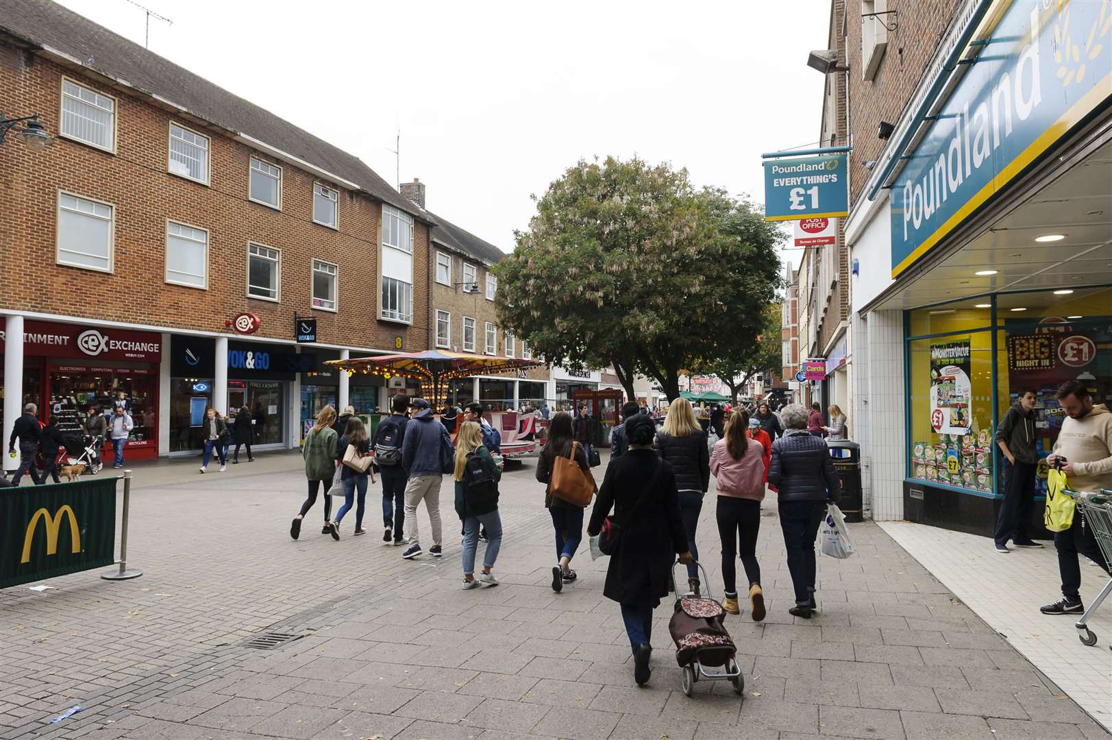 The future of the city's existing Poundland is not yet known