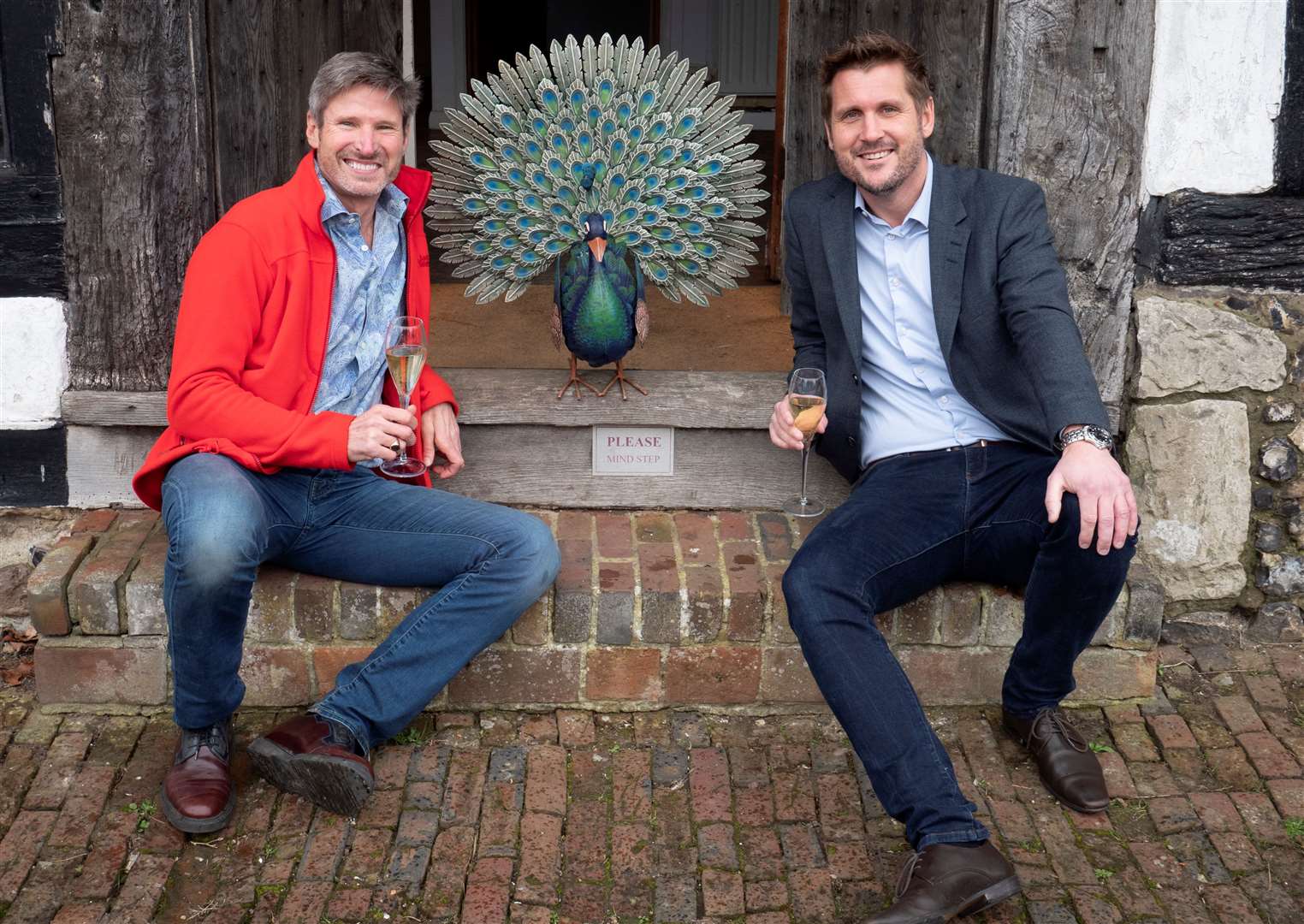 The Tudor Peacock in Chilham near Canterbury is owned by Greg Taylor and Nick Nick Mogford