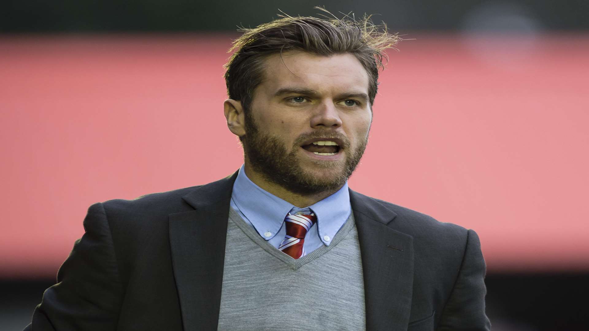 Ebbsfleet United manager Daryl McMahon Picture: Andy Payton