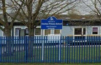 The incident took place on the grounds of Cheriton Primary School. Picture: Google Maps