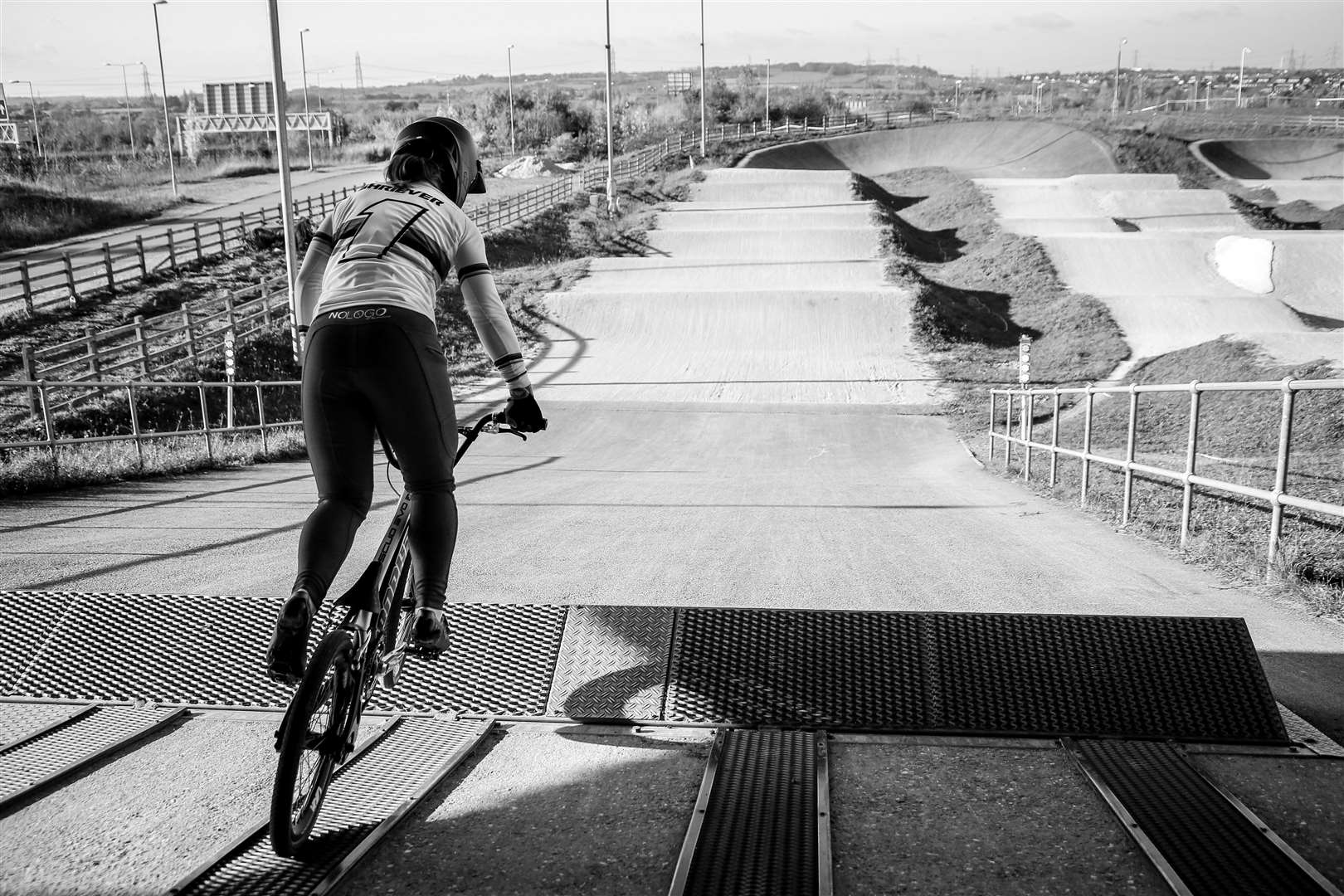 BMX champion Beth Shriever at Cyclopark. Picture supplied by: Cyclopark Charity Trust