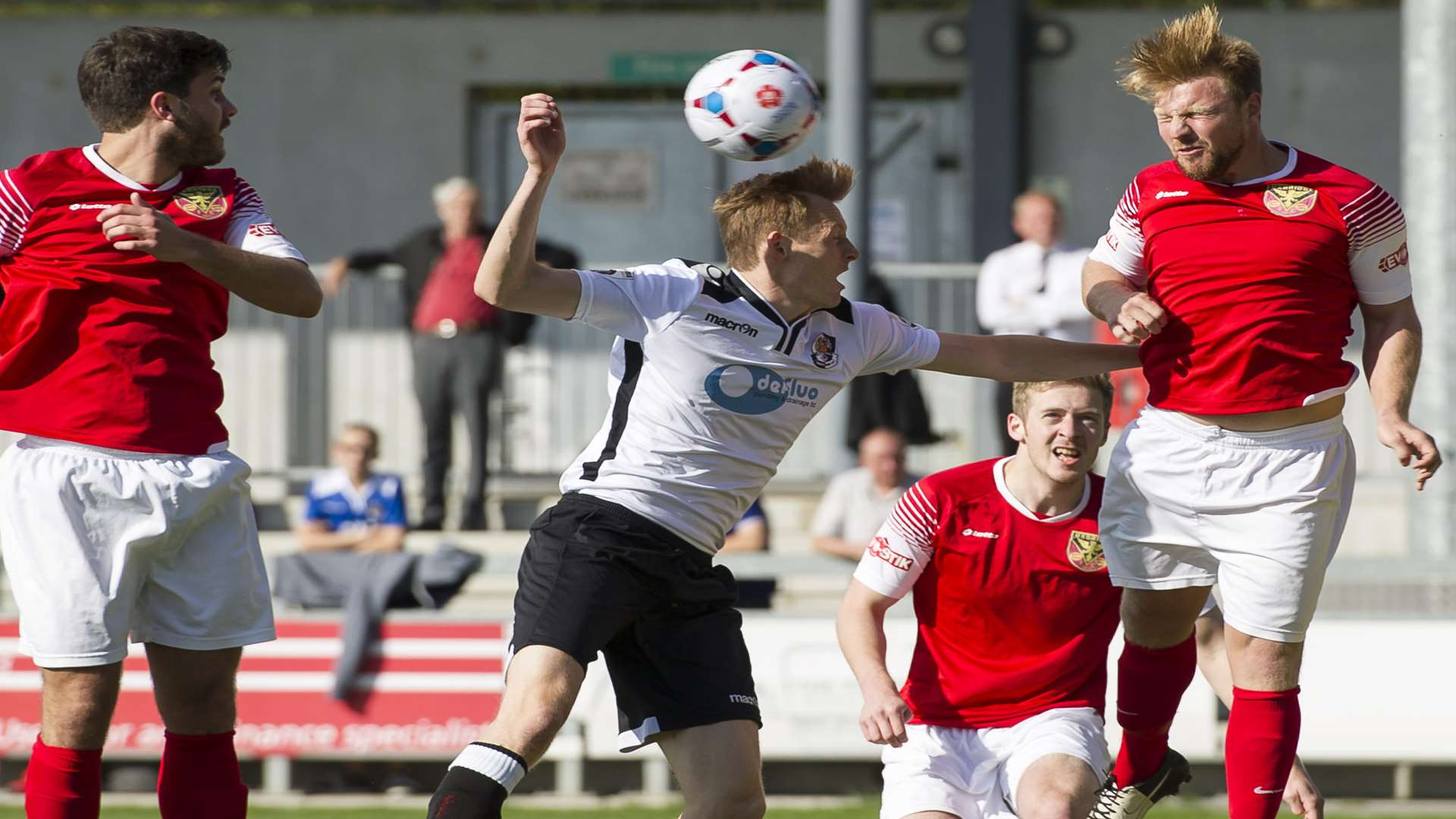 Dartford crash out of the FA Cup at the hands of Uxbridge 12 months ago Picture: Andy Payton