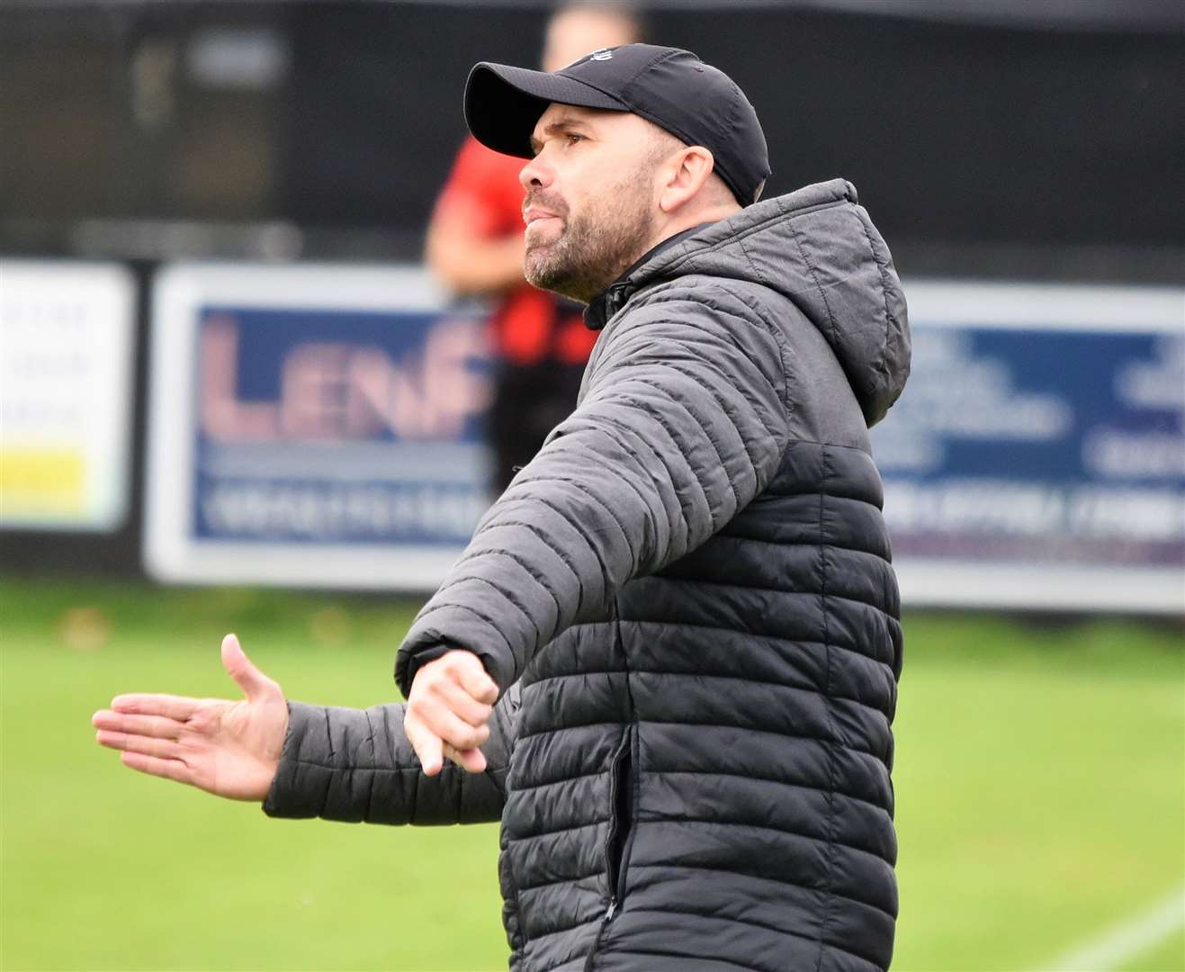 Sittingbourne boss Darren Blackburn Picture: Ken Medwyn