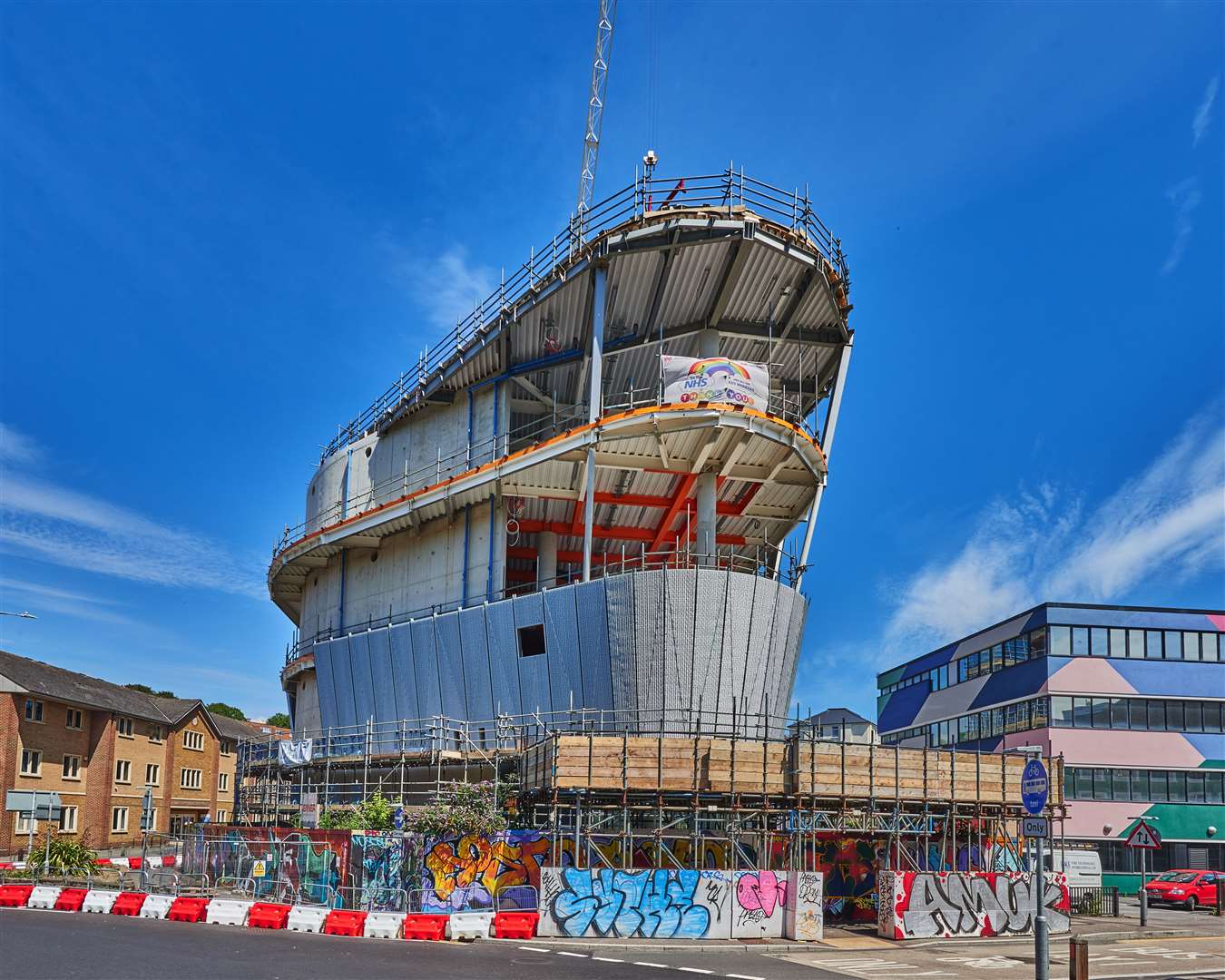 The new urban sports park in Folkestone, F51, is progressing well. All pictures: Matt Rowe Photography